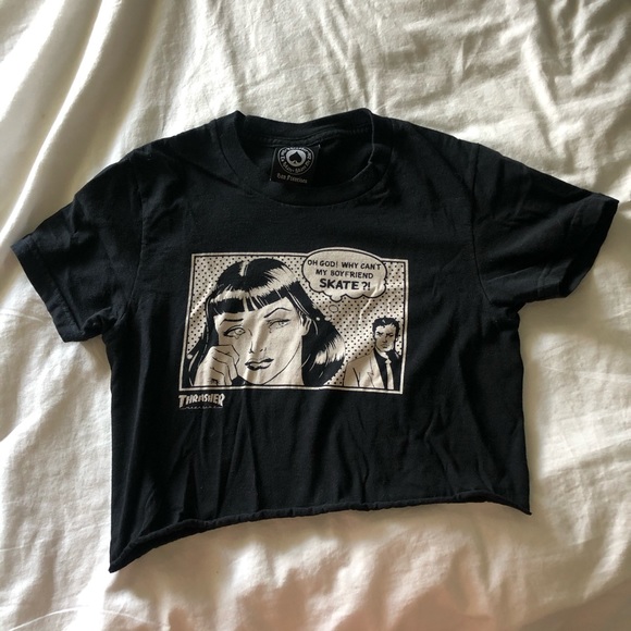 Thrasher Tops - Thrasher baby tee